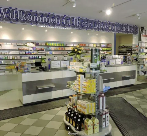 Innenaufnahme Löwenapotheke Stockerau